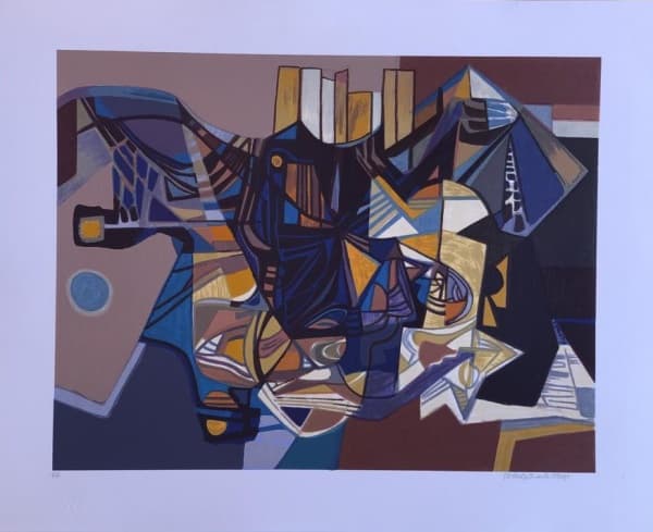 ROBERTO BURLE MARX, Composição - Serigrafia - 70x80 cm - ACID — Roberto Burle Marx