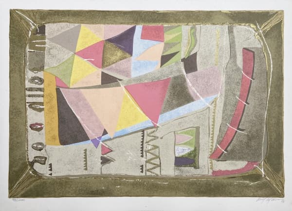 LUIZ CASTAGNON - Sem título - serigrafia 98/100 - ass.inf.dir., dat. 1998 - 48x66 cm — LUIZ CASTAGNON