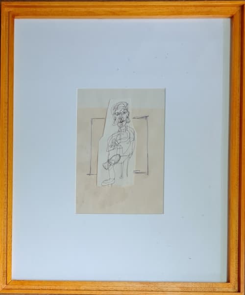 SIRON FRANCO - desenho - 27x18 cm (61x51 cm) - cid — Siron Franco