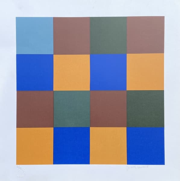 JUDITH LAUAND - Sem título - serigrafia 37/100 - ass.inf.dir. - 50x50 cm — Judith Lauand