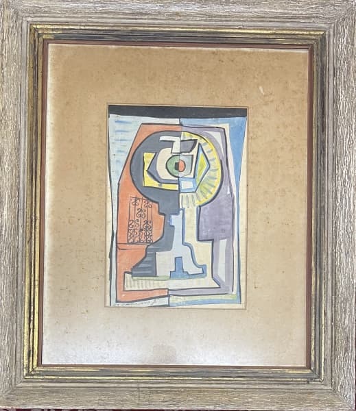 DI CAVALCANTI - desenho s/ papel, medindo: 24 cm x 34 cm e 58 cm x 68 cm — Di Cavalcanti