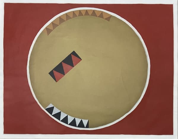GONÇALO IVO - Serigrafia sem edição aparente. 70 x 90 cm. Ass. centro inferior. Recentemente restaurada, mas apresenta algumas marcas na área de impressão. Vide fotos extras. No estado. Sem moldura. — Gonçalo Ivo