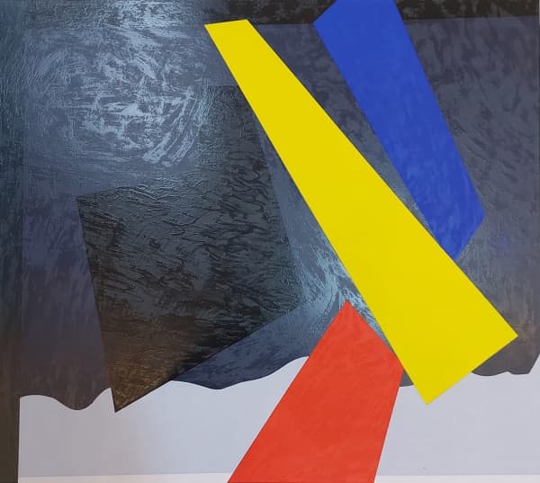 EDUARDO SUED, Sem título, serigrafia 74/100, medindo 63 X 70 cm, assinado inferior direito e datado de 2014. — Eduardo Sued