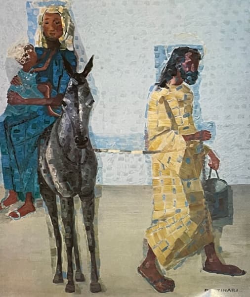 CANDIDO PORTINARI - GLICÊ - IMPRESSÃO - NOME DA OBRA PESSOAS - DATA DA OBRA NÃO HÁ - NÃO HÁ - POSIÇÃO DA ASSINATURA VERSO CANTO INFERIOR DIREITO - TAMANHO DA OBRA 18X22 - TAMANHO DA OBRA COM MOLDURA NÃO POSSUI MOLDURA - HISTÓRIA DO ARTISTA Pintor, gravador, ilustrador e professor. Nasceu em Brodósqui, SP e faleceu no Rio de Janeiro. Iniciou-se na pintura em meados da década de 1910, auxiliando na decoração da Igreja Matriz de Brodósqui. Em 1918, mudou-se para o Rio de Janeiro e, no ano seguinte, — Cândido Portinari