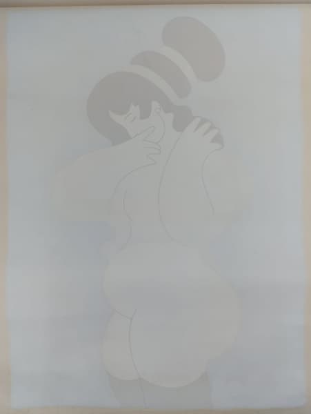 MILTON DACOSTA - Figura - serigrafia 53/100 - 64x51 cm. — Milton Dacosta