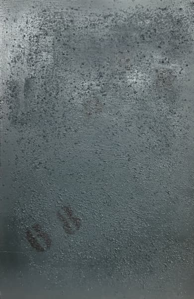 MIRA SCHENDEL - tecnica mista s/ tela, medindo: 42 cm x 28 cm — Mira Schendel
