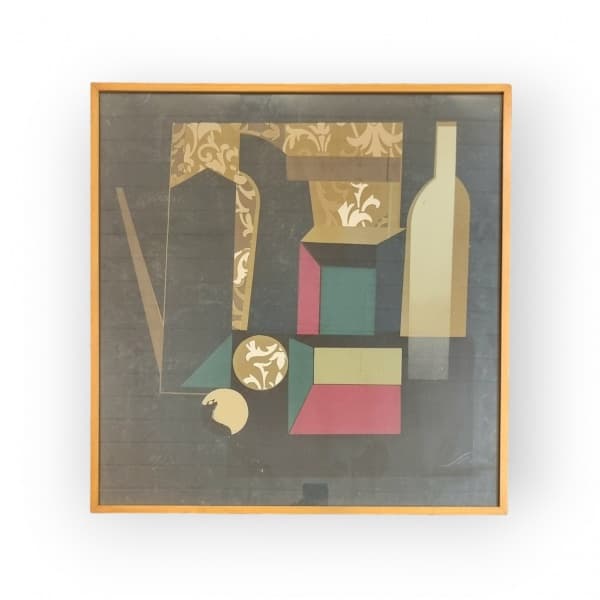 CARLOS SCLIAR (1920 - 2001) - Composição / Gravura sobre Papel / Assinado à Lápis CID / Med. 66 x 66 cm — Carlos Scliar