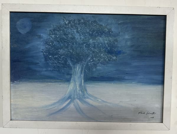 FRANK SCHAEFFER, oleo s/ tela, medindo; 50 cm x 36 cm — Frank Schaeffer