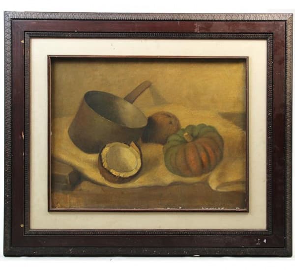 DELLA MONICA, Natureza Morta, OST, ACID, 40 x 55 cm. — DELLA MONICA