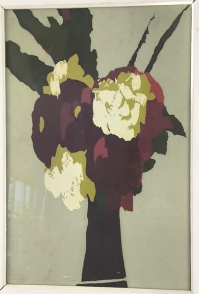 Carlos Scliar, serigrafia, 20/29, 1967 -med. 55x37cm ( gravura) -med. 71x53cm ( moldura) — Carlos Scliar