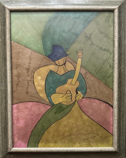 DI CAVALCANTI - desenho s/ papel, medindo: 48 cm x 38 cm — Di Cavalcanti