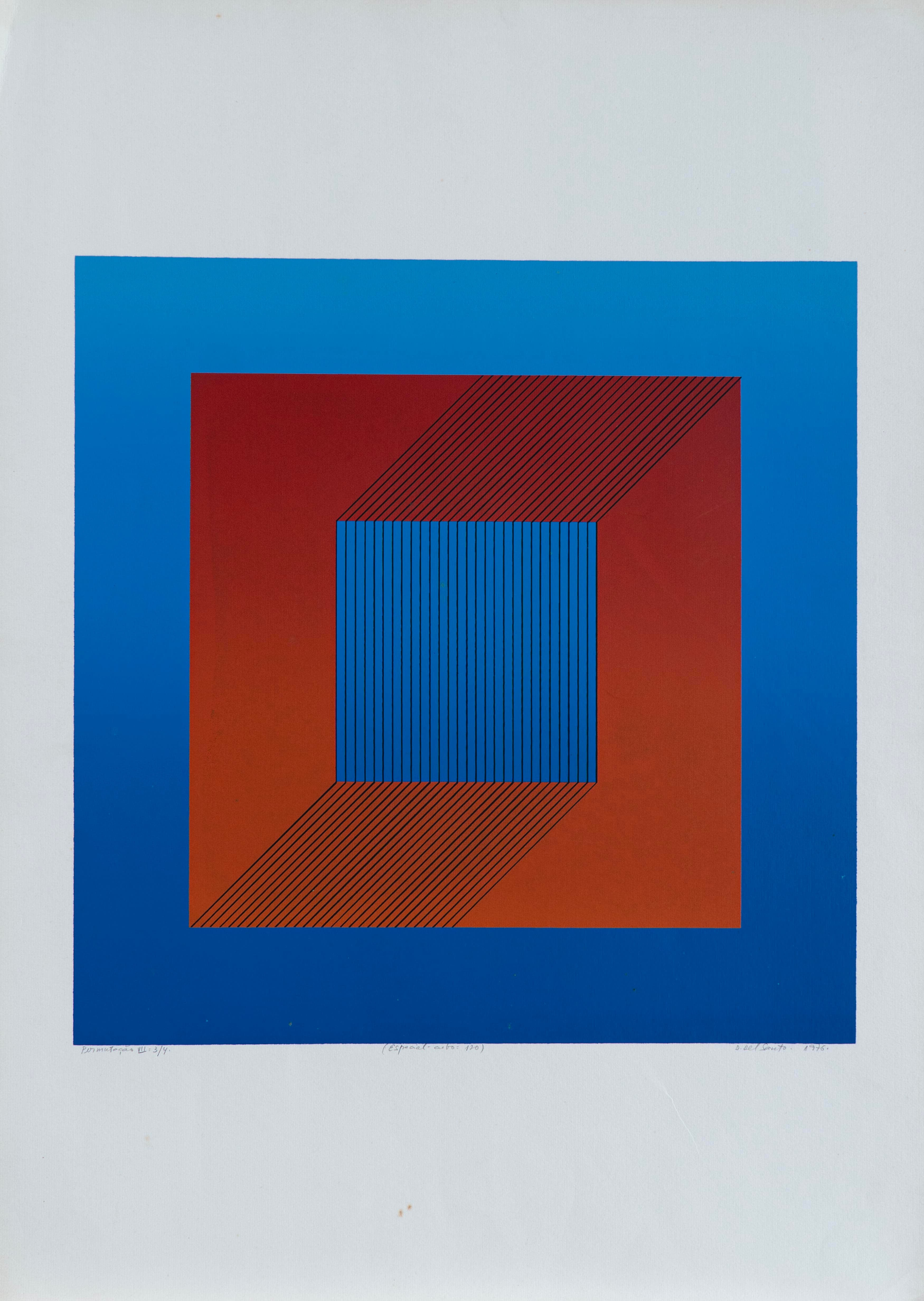 Permutação VII (Espacial - Cubo: 120), 1976 — Dionísio Del Santo