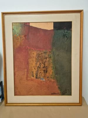 01 QUADRO, AUTOR: ROLAND URBINATI (86X105CM) (Ref.: 16) — AUTOR: ROLAND URBINATI (Ref