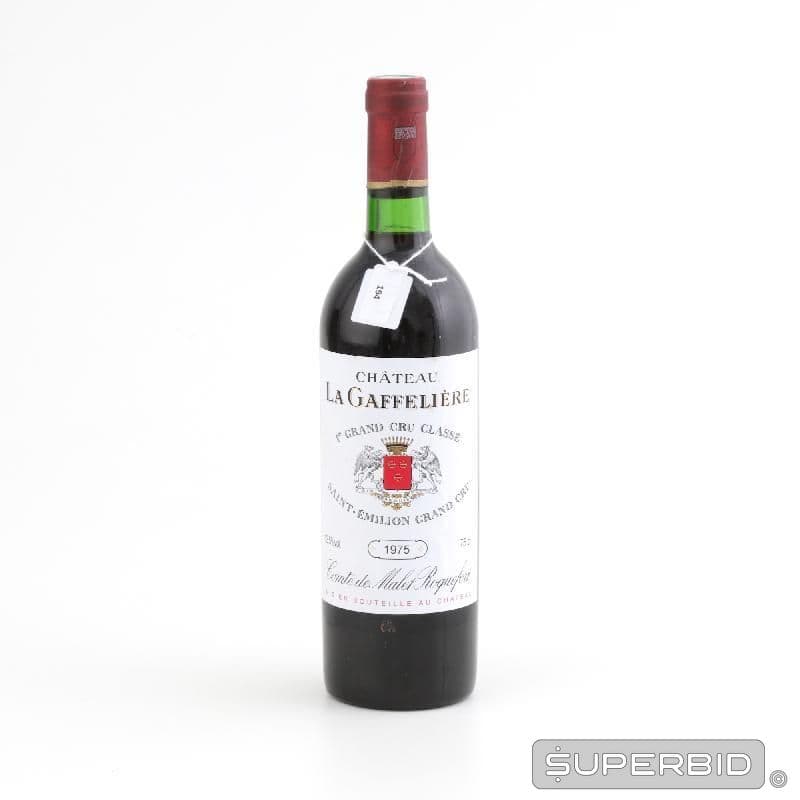 CHATEAU LA GAFFELIERE 1975. SAINT-EMILION GRAND CRU, BORDEAUX, FRANÇA. VINHO TINTO, 750ML. — Château La Gaffeliére