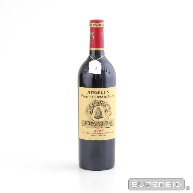 CHATEAU ANGELUS 2007. SAINT-EMILION GRAND CRU, BORDEAUX, FRANÇA. VINHO TINTO, 750ML. RDV18.5/20 — Château Angelus