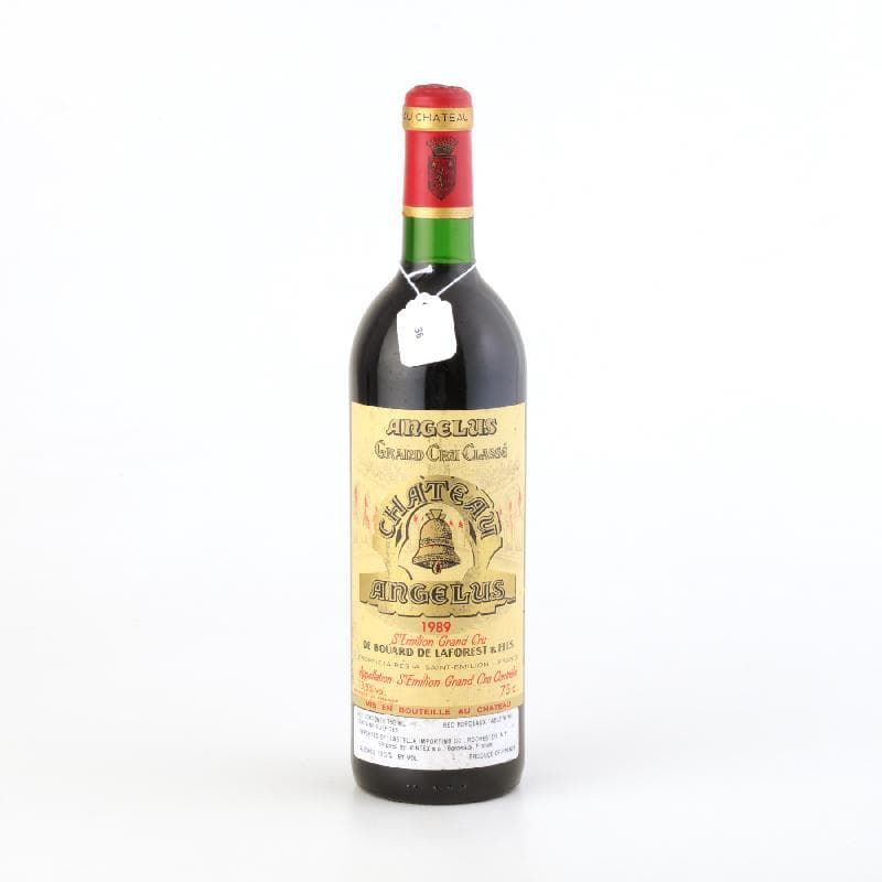 CHATEAU ANGELUS 1989. SAINT-EMILION GRAND CRU, BORDEAUX, FRANÇA. VINHO TINTO, 750ML. WS95/100, RP94/100, JR18.5/20 — Château Angelus