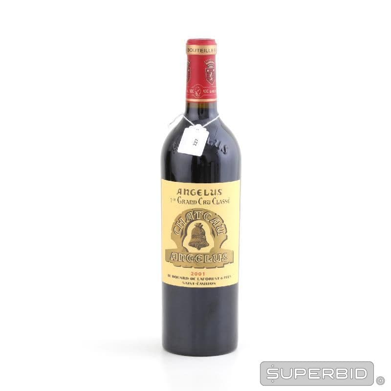 CHATEAU ANGELUS 2001. SAINT-EMILION GRAND CRU, BORDEAUX, FRANÇA. VINHO TINTO, 750ML. RP97/100 — Château Angelus