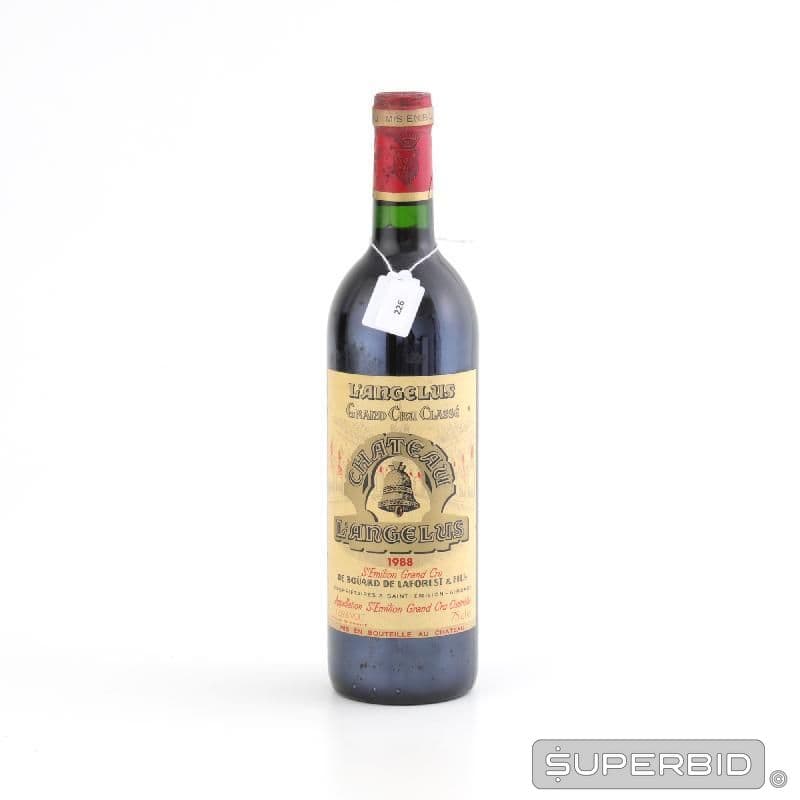 CHATEAU ANGELUS 1988. SAINT-EMILION GRAND CRU, BORDEAUX, FRANÇA. VINHO TINTO, 750ML. WS94/100 — Château Angelus