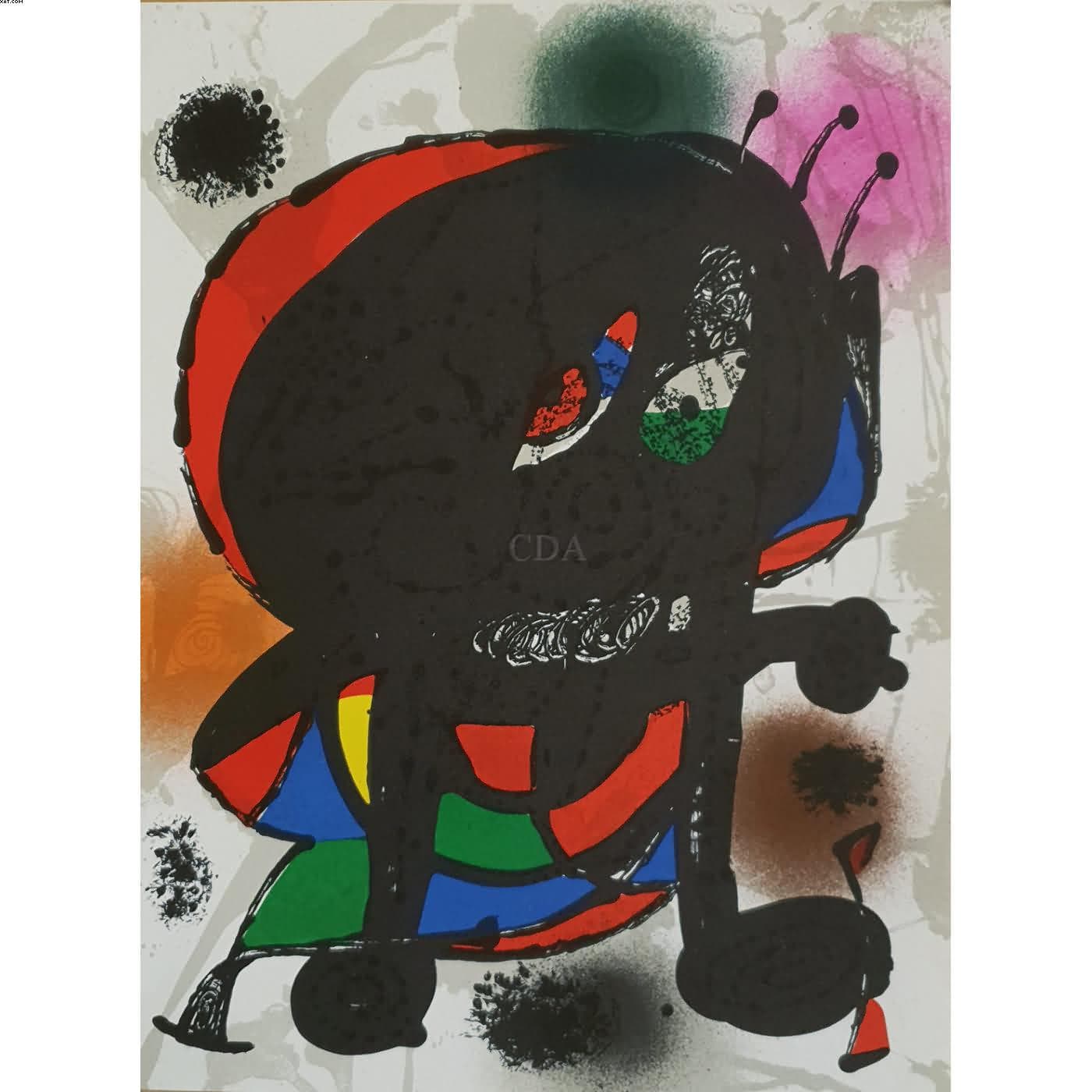 Litografía original III — Joan Miro-Joan Miró