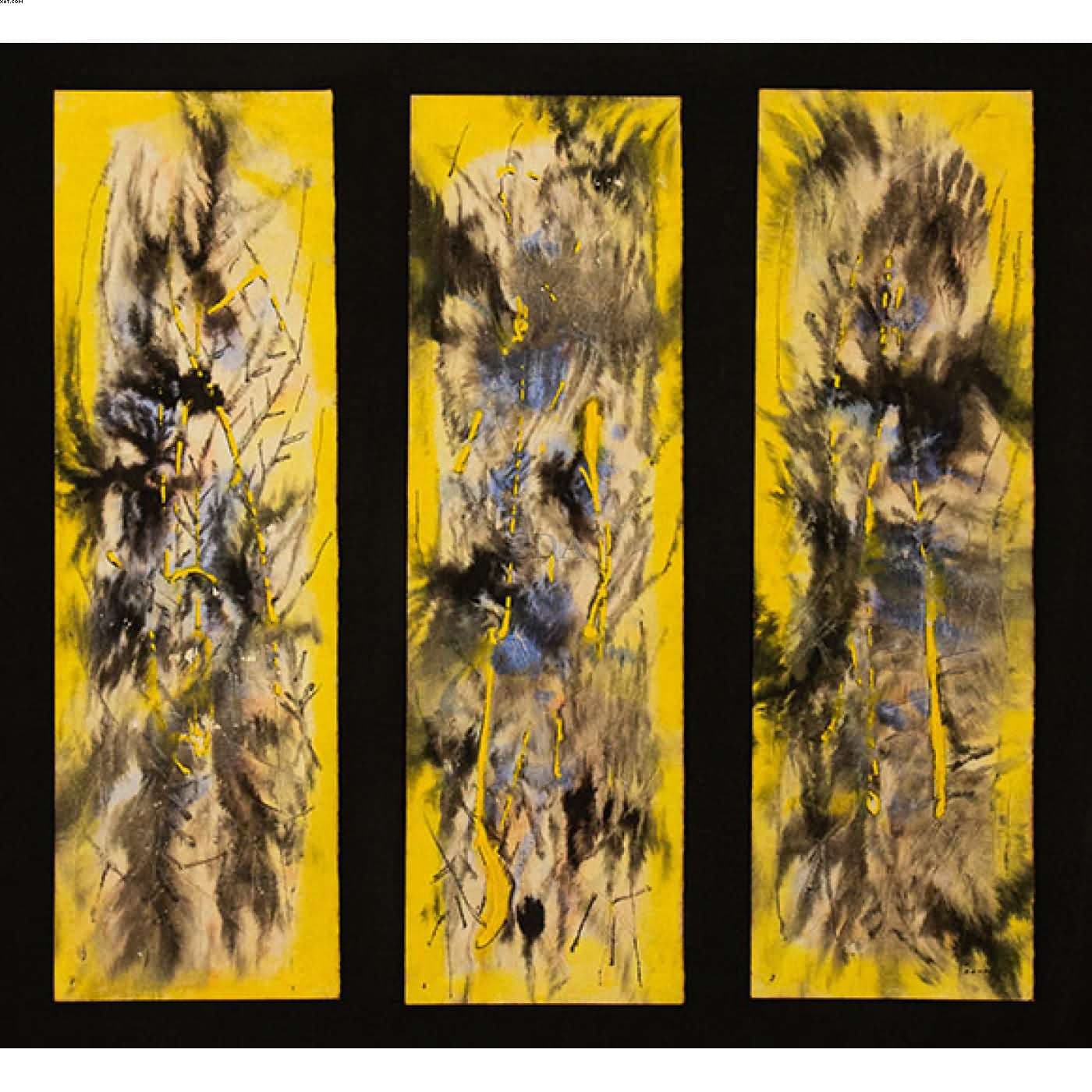 Tríptico — Antônio Bandeira, 1955