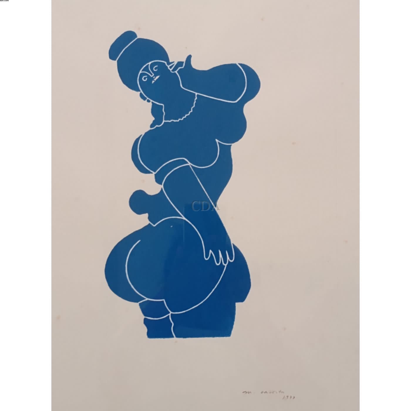 Deusa — Milton Dacosta, 1977