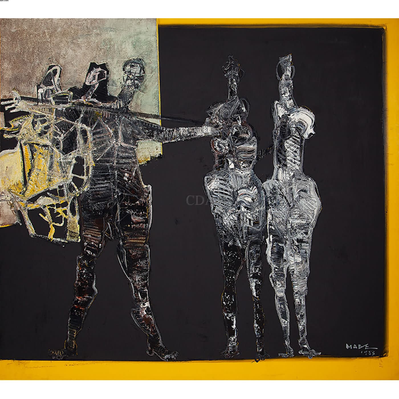 Mágicos — Manabu Mabe, 1983