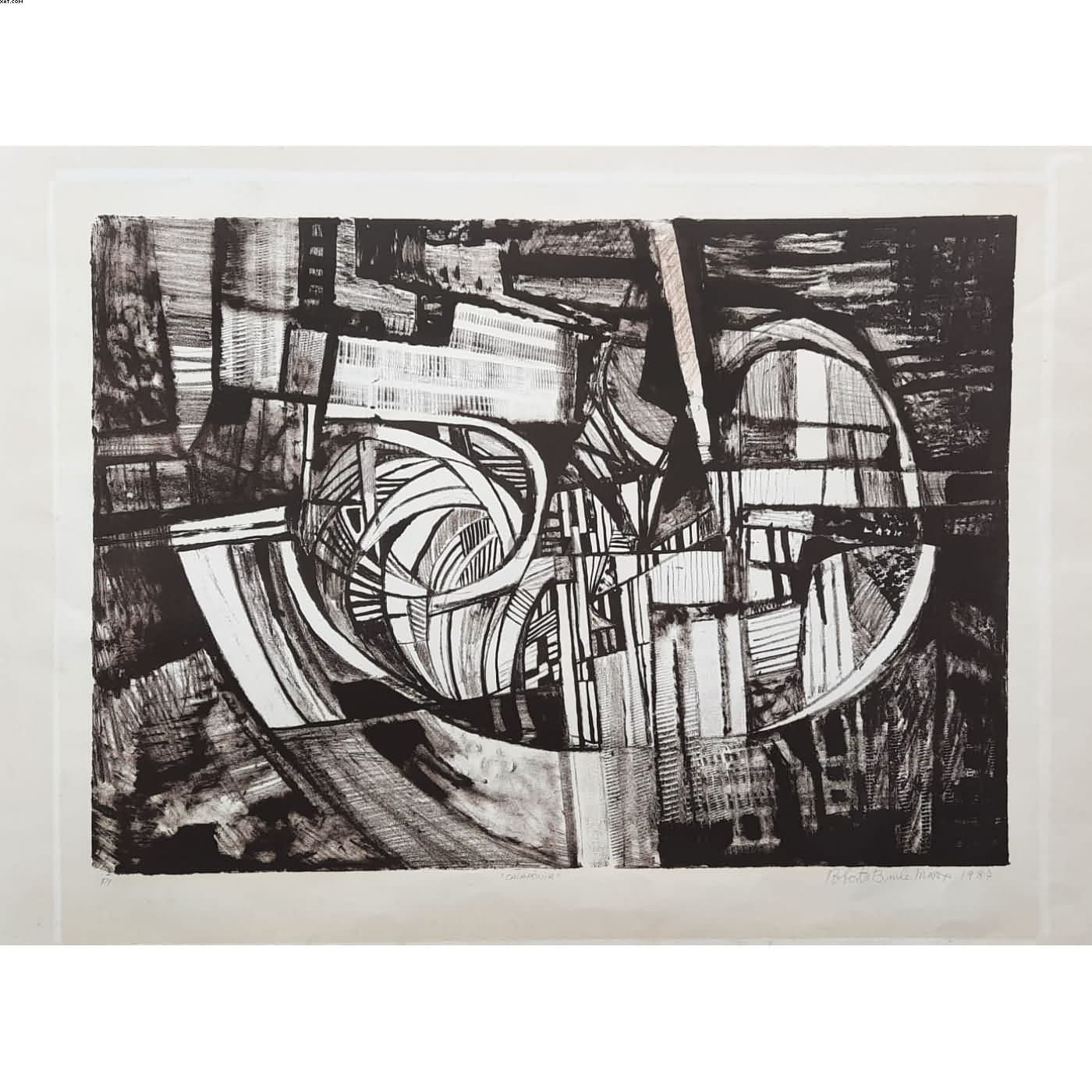 Caia pônia — Roberto Burle Marx, 1987