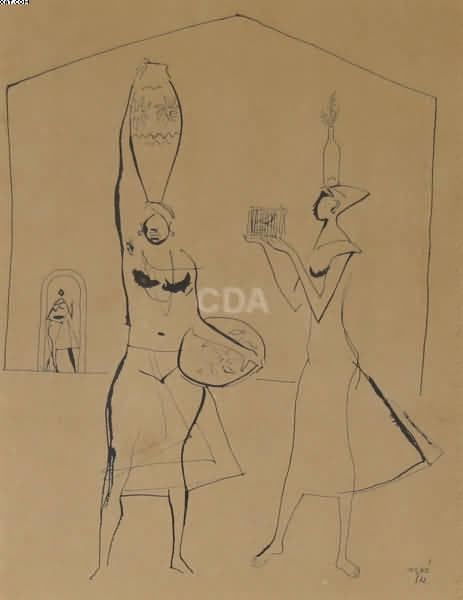 Baianas — Hector Carybé, 1972