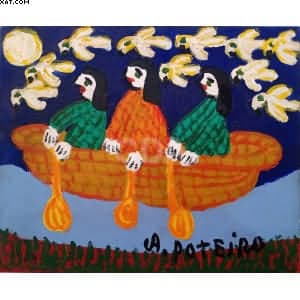 Homens no barco — Antônio Poteiro, 2009