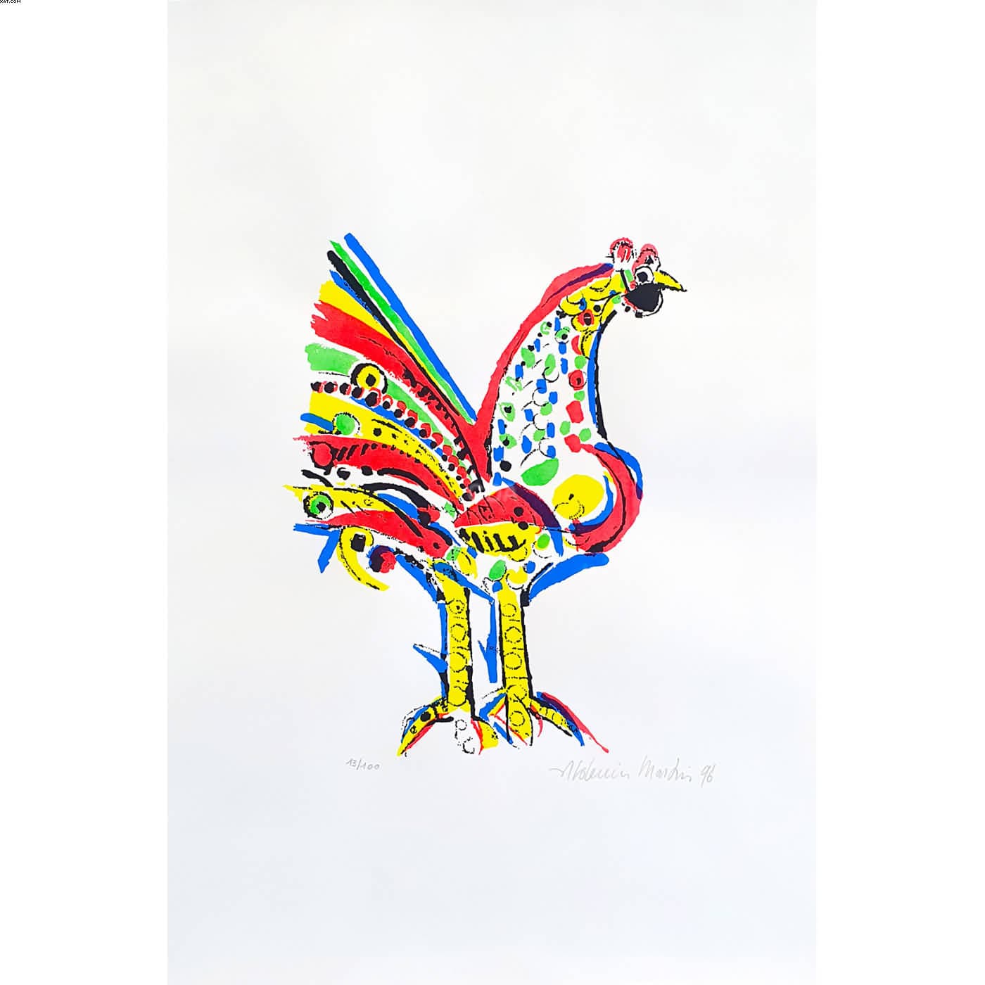 Galo — Aldemir Martins, 1996