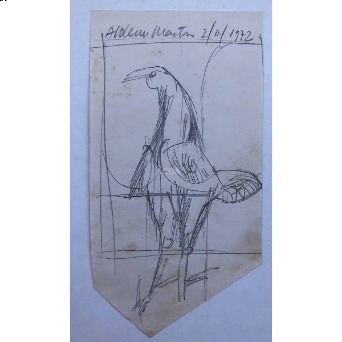 Galo — Aldemir Martins, 1972