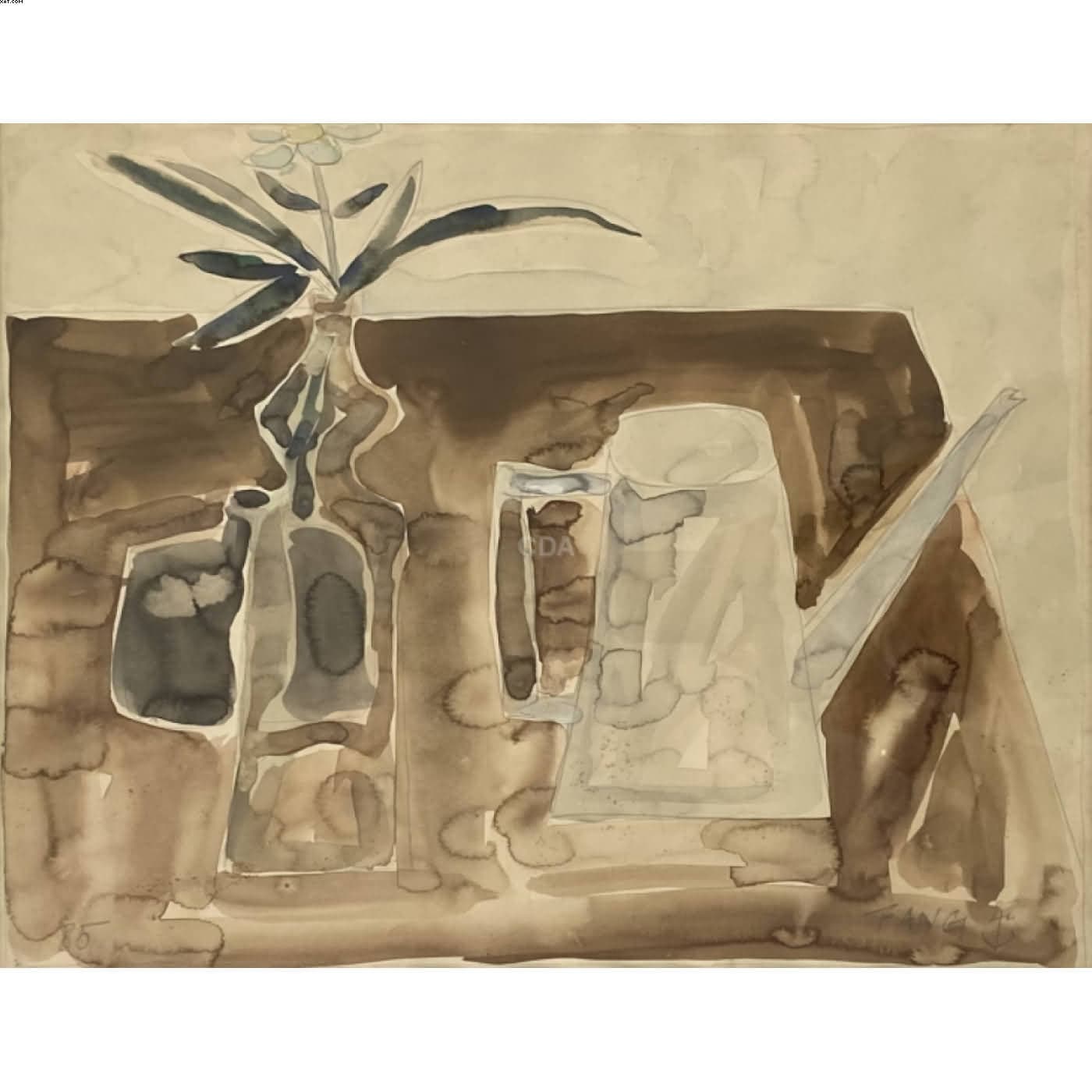 Natureza morta — Kong Fang Chen, 1985