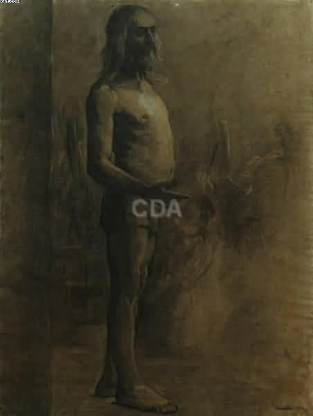 Nu masculino — Tarsila do Amaral, 1921