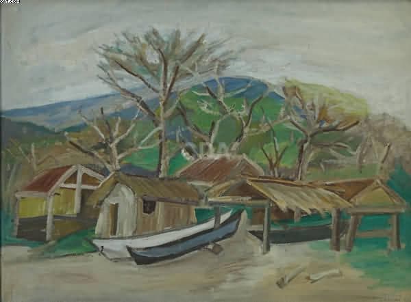 Paisagem campestre — Mário Zanini, 1966
