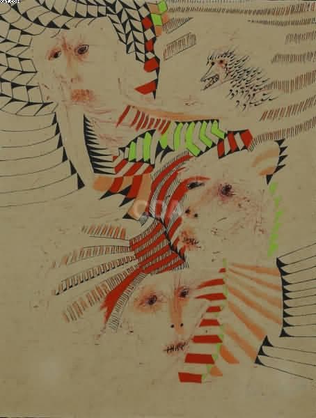 Figuras e bichos — Ivan Serpa, 1969