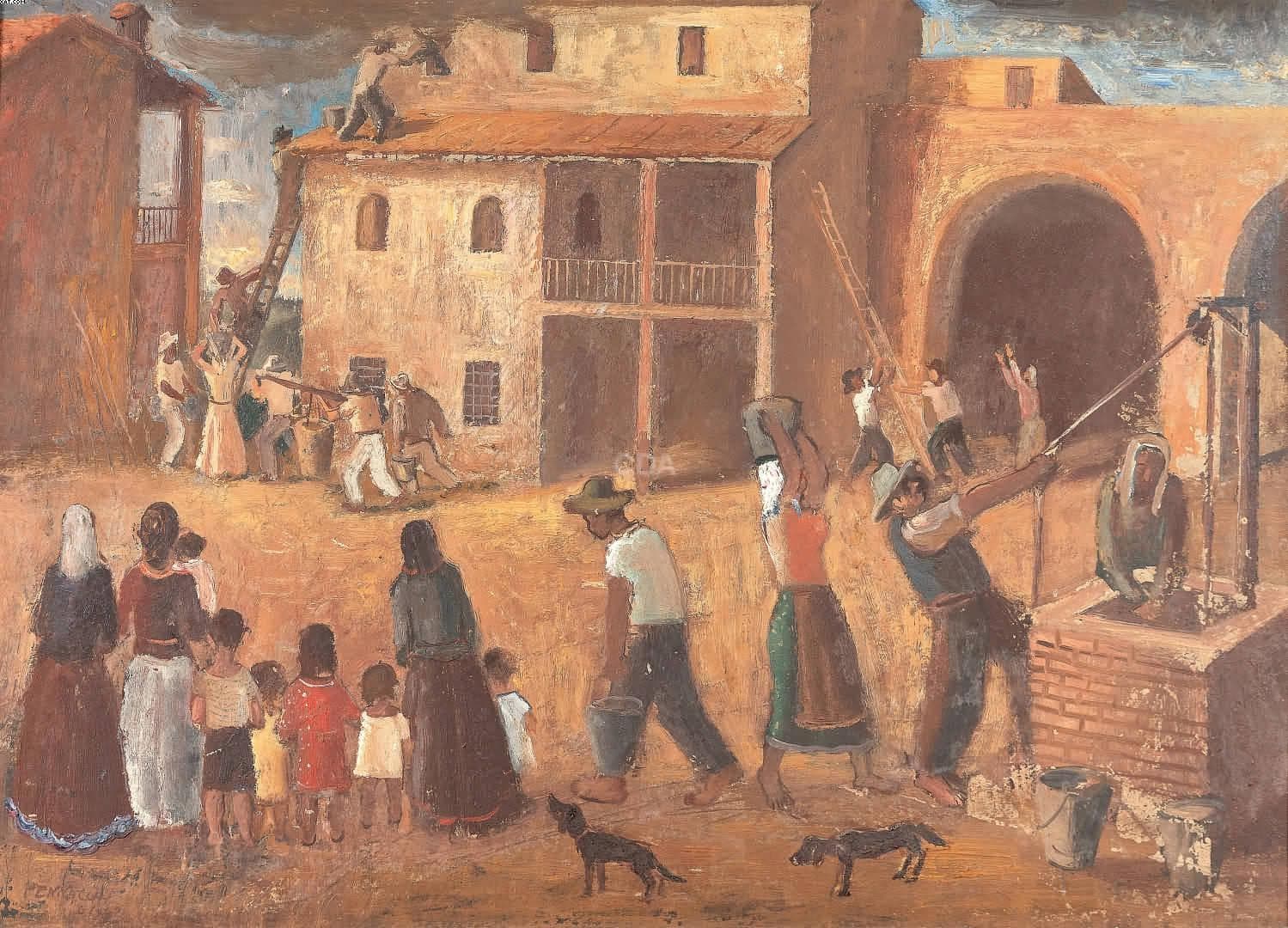 Apagando Incêndio — Fulvio Pennacchi, 1942