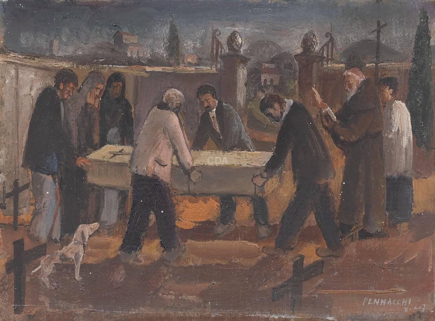 Sepultar - Obra de Caridade — Fulvio Pennacchi, 1947