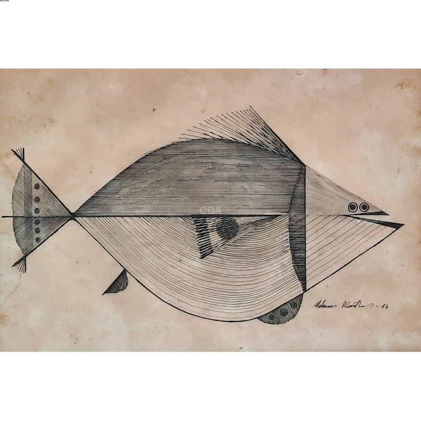 Peixe — Aldemir Martins, 1964