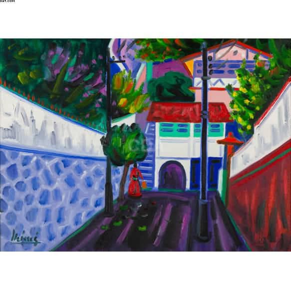 Beco com Escada – Recanto de Petrópolis — Inima José de Paula, 1988