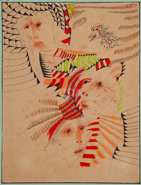 Figuras e Bichos — Ivan Serpa, 1969