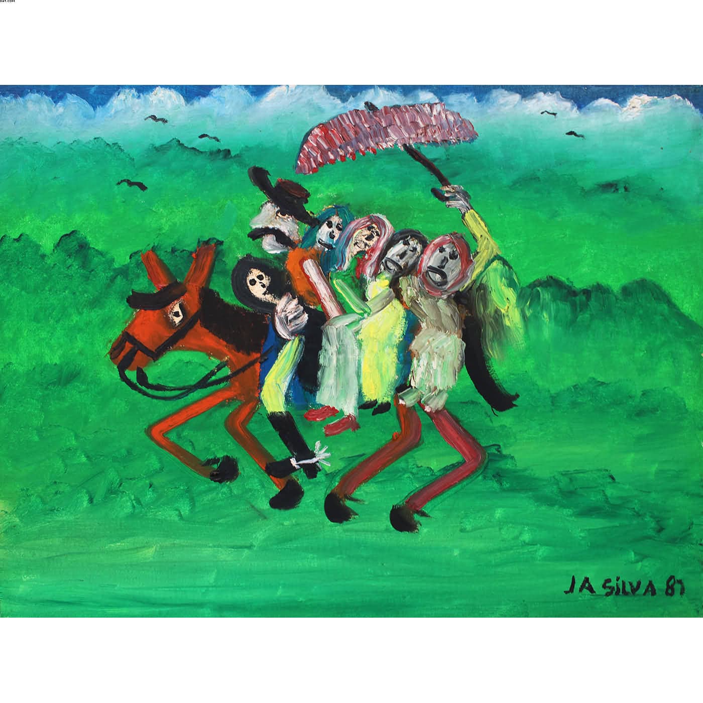 Retirantes — José Antônio da Silva, 1977