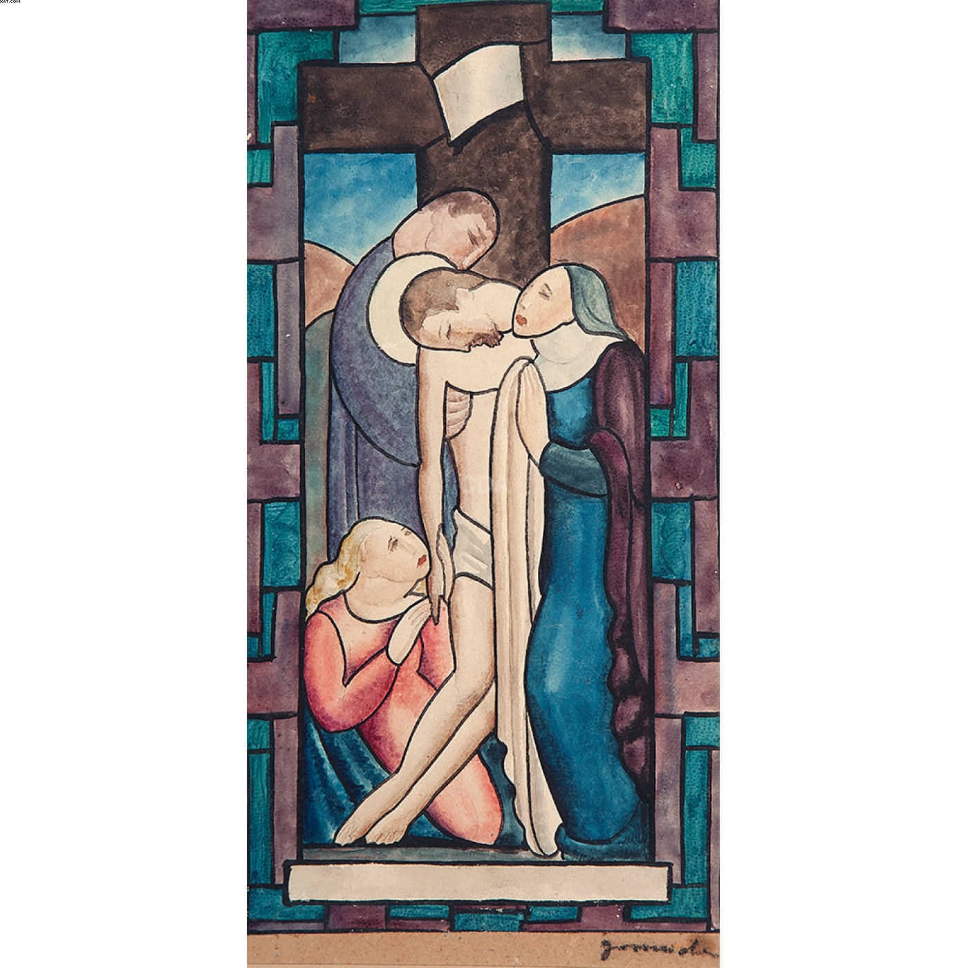 Crucificação — Antonio Gonçalves Gomide