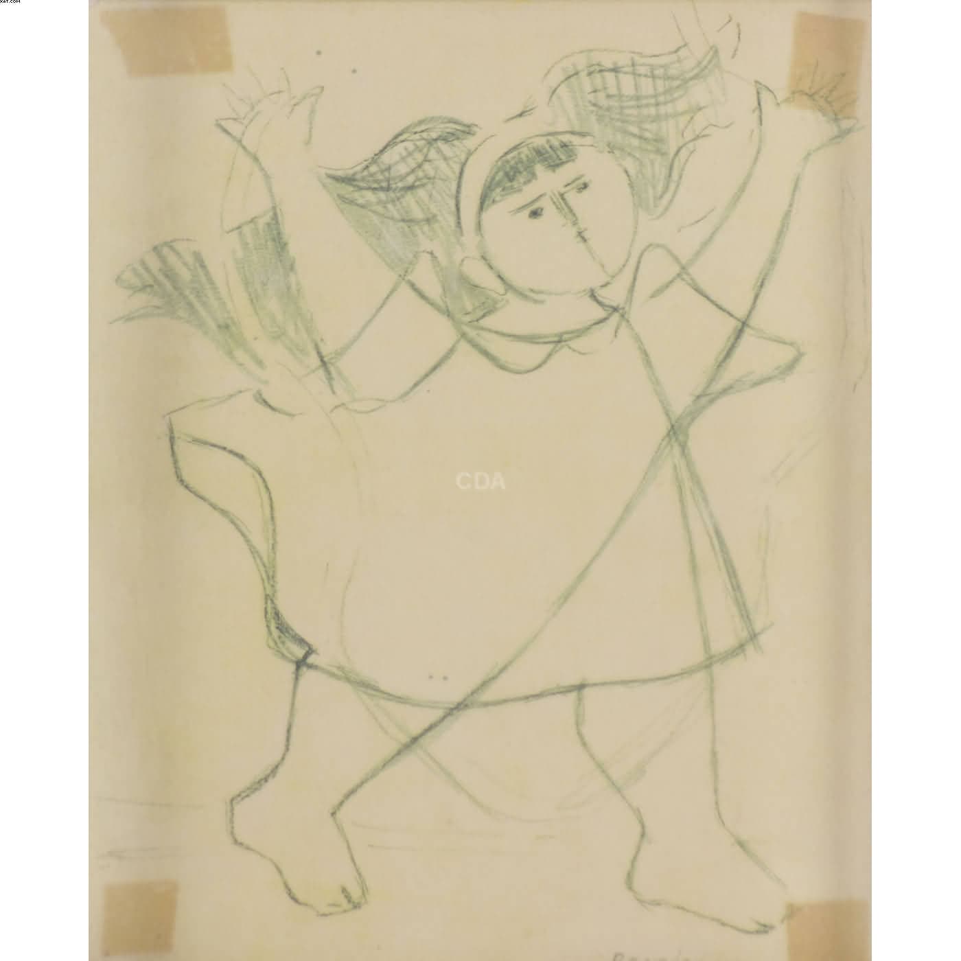 A menininha — Milton Dacosta, 1962