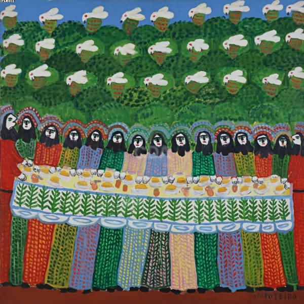 Santa ceia — Antônio Poteiro, 2001