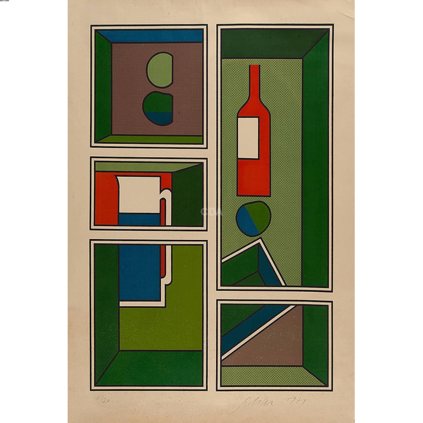Sem Título — Carlos Scliar, 1971