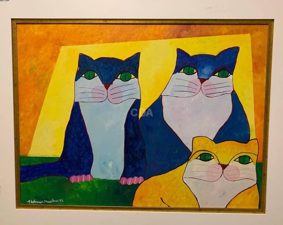Família Gatos — Aldemir Martins, 1998