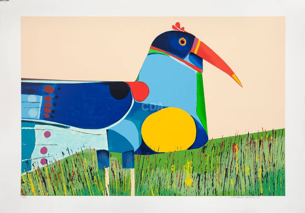 Pavão — Aldemir Martins, 1975