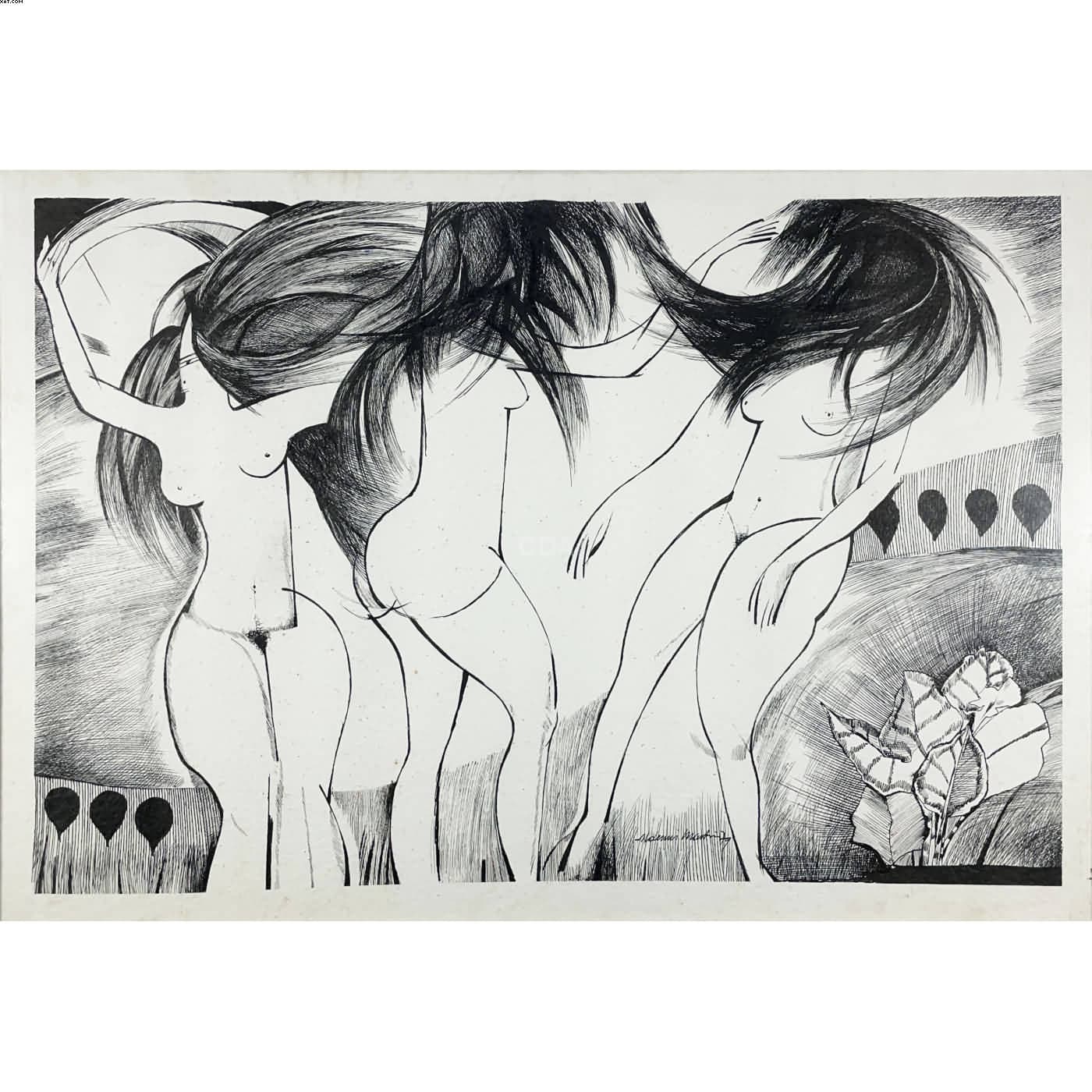 Figuras femininas — Aldemir Martins, 1979