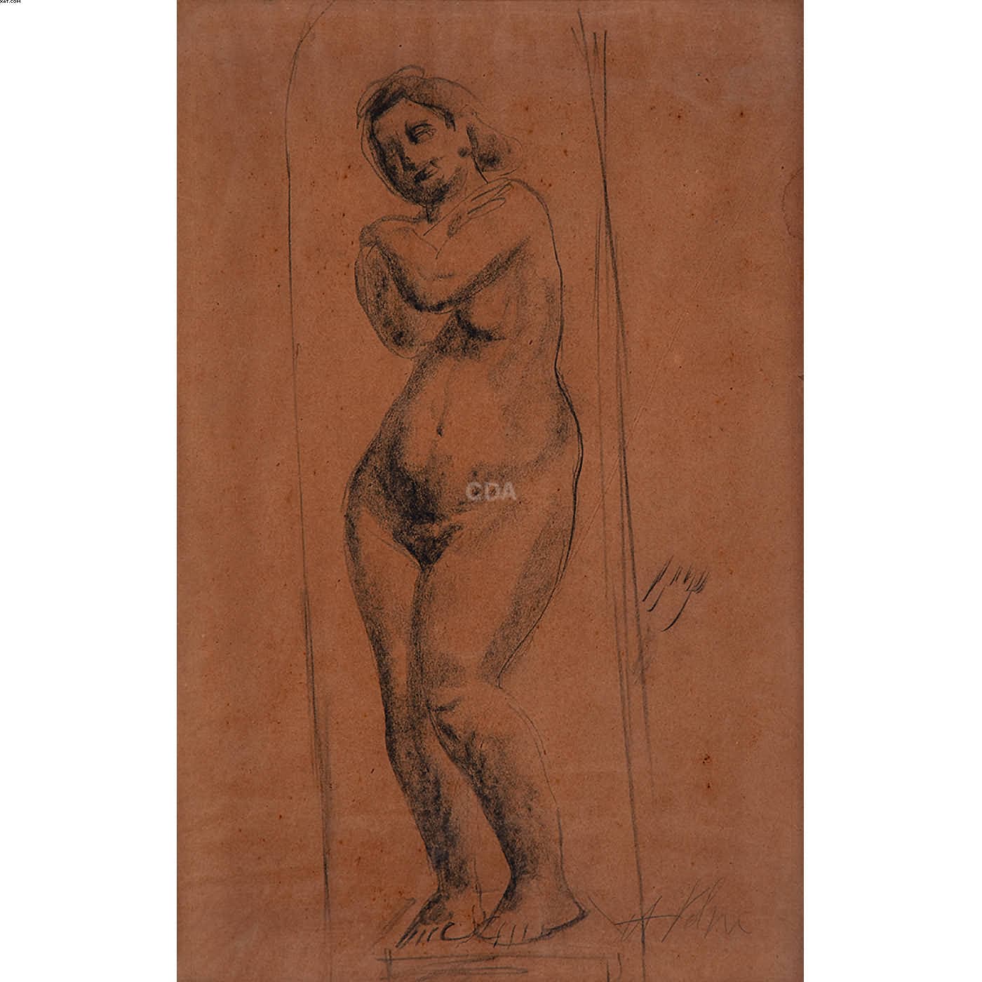 Mulher nua — Alfredo Volpi