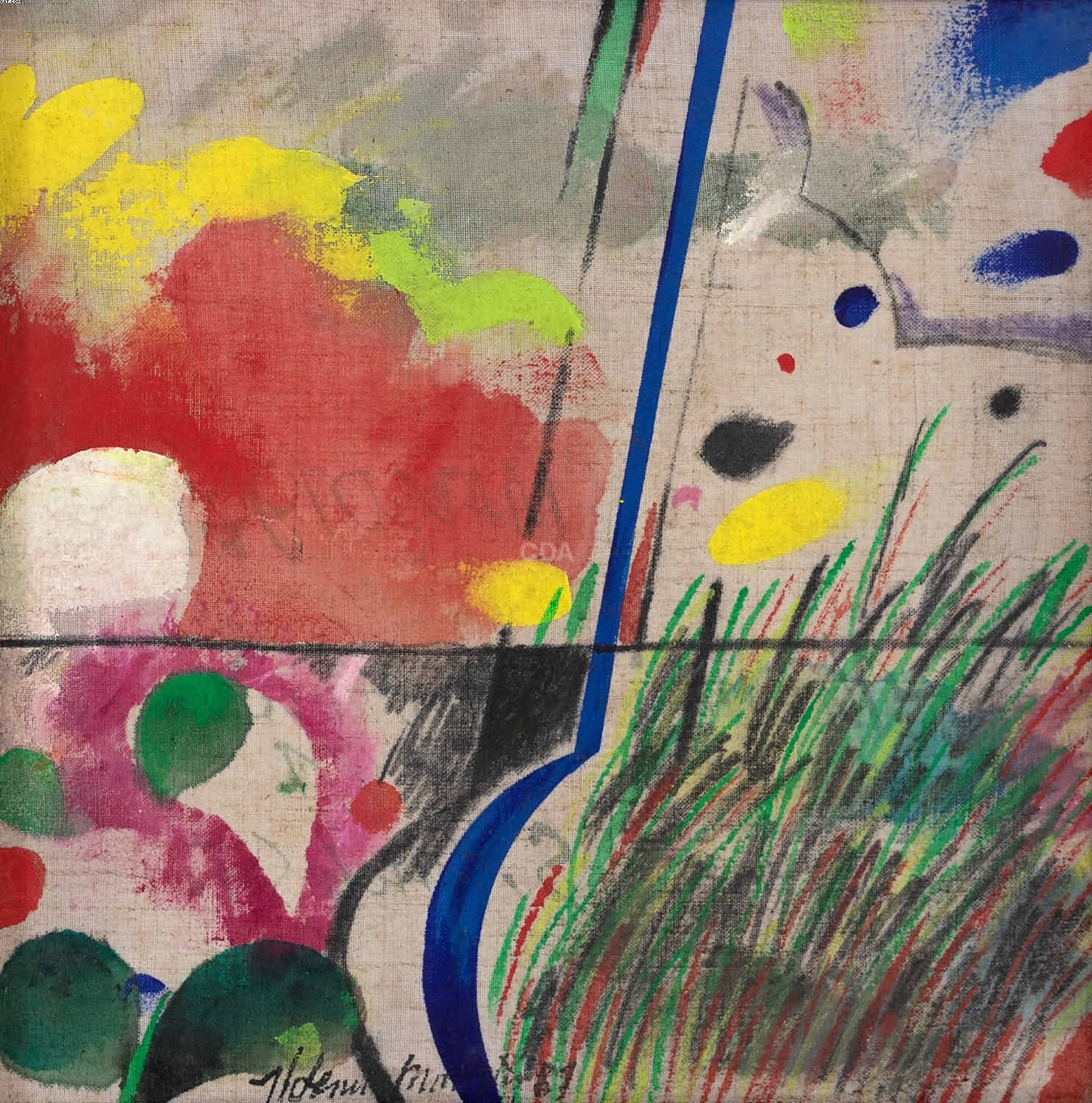 Paisagem — Aldemir Martins, 1981